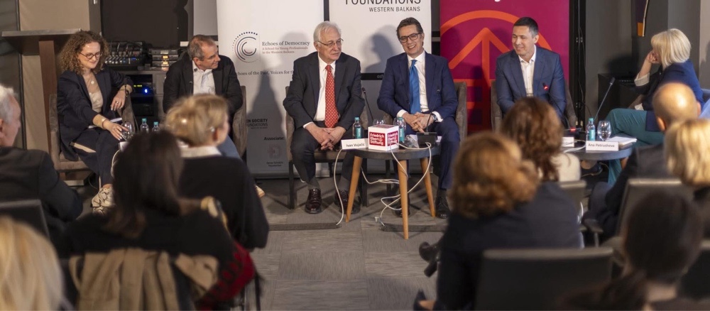 Echoes of Democracy School Launches Module 1 in Skopje: Regional Leaders Debate EU Integration, Geopolitical Reshaping, and Democratic Resilience